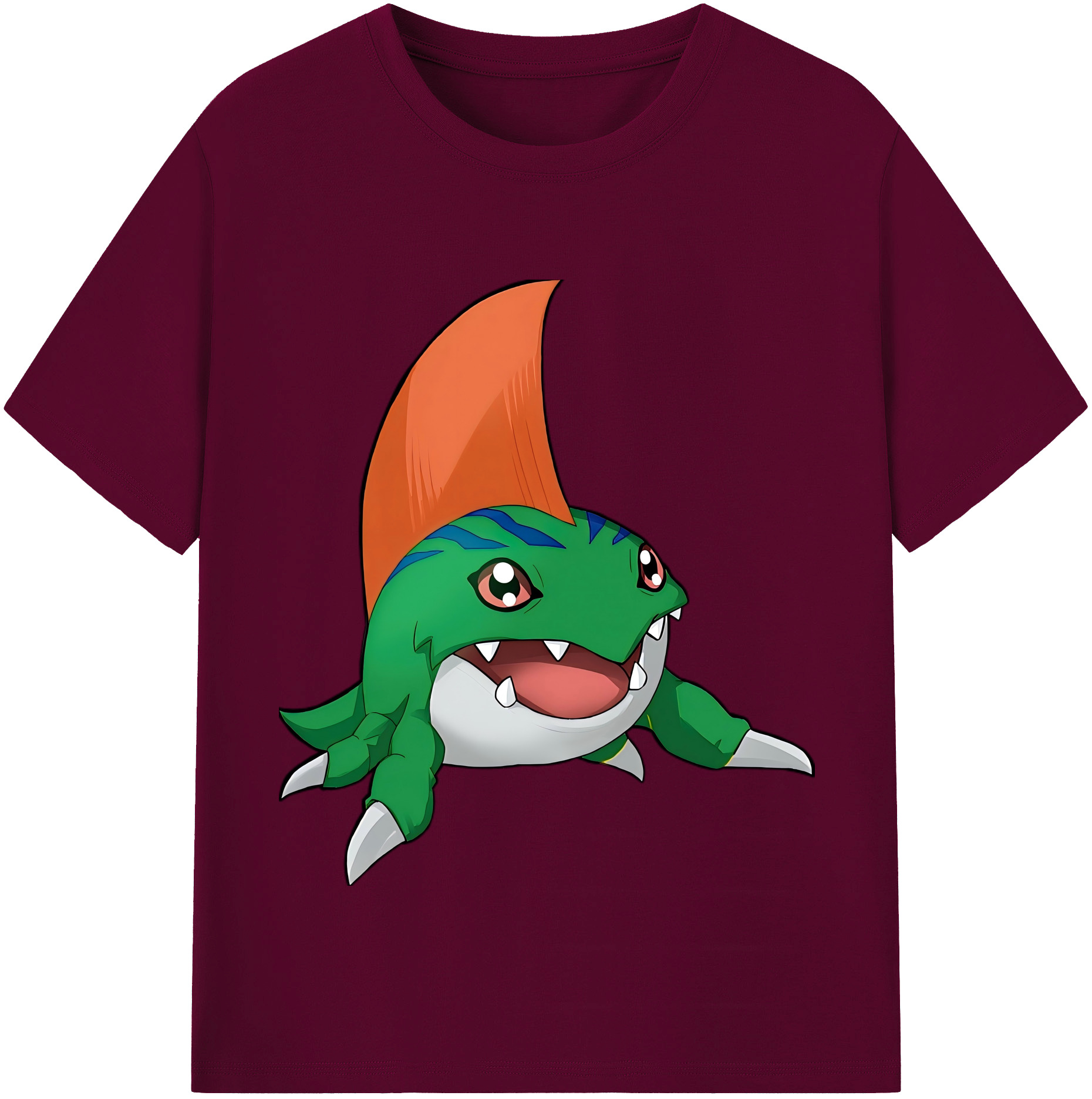 （画像用） Digimon デジタルモンスター/デジモン レディースカジュアルプリントTシャツ（綿100％）